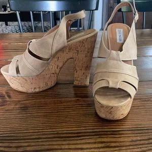 Steve Madden Korri platform sandals size 10